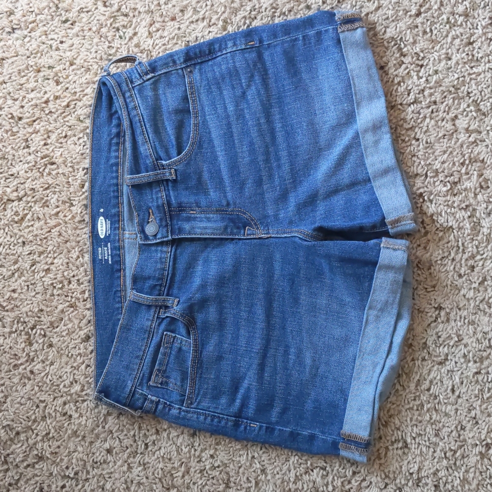 blue-jean shorts; excellent condition